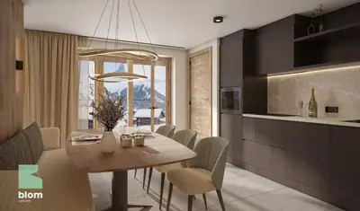 Grundriss der Unterkunft Kitzhorn Suites