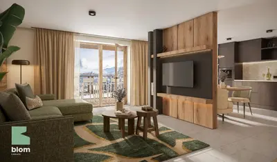 TV/Unterhaltungsangebot in der Unterkunft Kitzhorn Suites