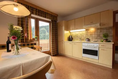Küche/Küchenzeile in der Unterkunft Christof,s Ferienwohnung WILD230