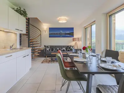 Küche/Küchenzeile in der Unterkunft Haus Rabl Deng