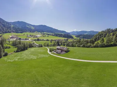 Naturlandschaft in der Nähe des Ferienhauses