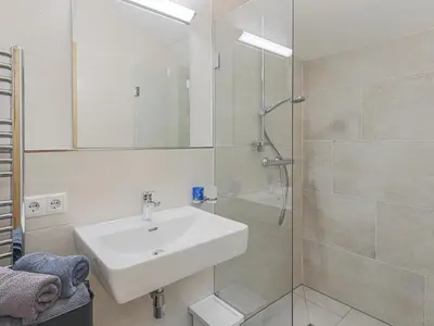 Ein Badezimmer in der Unterkunft Ferienhaus Rabl