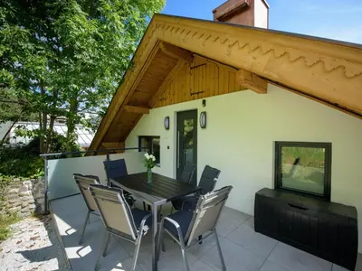 Ein Patio oder anderer Außenbereich in der Unterkunft Kobelhäusl bei Hause - Yannick