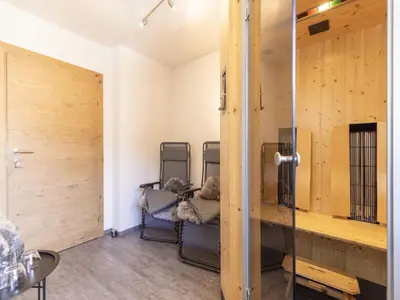 Ein Sitzbereich in der Unterkunft Moiklerhof holiday home in Ramsau im Zillertal