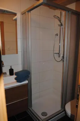 Ein Badezimmer in der Unterkunft Ferienwohnung Andreas