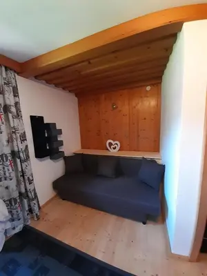 Ein Sitzbereich in der Unterkunft Ferienwohnung Andreas