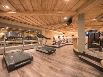 Das Fitnesscenter und/oder die Fitnesseinrichtungen in der Unterkunft Hotel Malerhaus