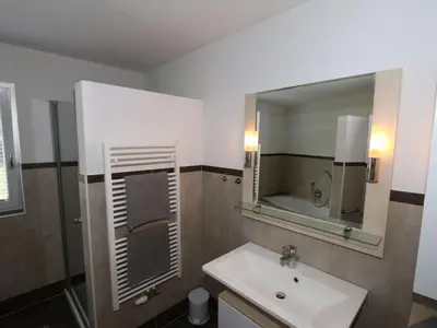 Ein Badezimmer in der Unterkunft Apartment in Hippach near Mayrhofen Ski Area