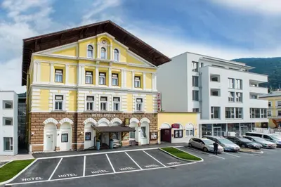 Das Gebäude in dem sich das Hotel befindet