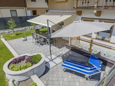 Ein Balkon oder eine Terrasse in der Unterkunft Gebirgsjagd