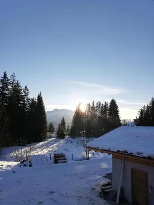 Naturlandschaft in der Nähe der Ferienwohnung