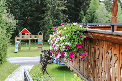 Ein Garten an der Unterkunft Apartment Steger 2
