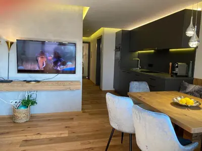 TV/Unterhaltungsangebot in der Unterkunft Alpine Lodge by Apartment Managers