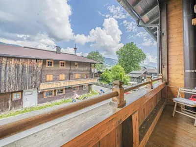 Ein Balkon oder eine Terrasse in der Unterkunft Weberhof Top 1-2