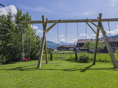 Ein Garten an der Unterkunft Weberhof Top 2