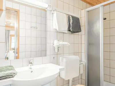 Ein Badezimmer in der Unterkunft Weberhof Top 2