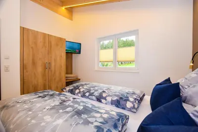 Ein Bett oder Betten in einem Zimmer der Unterkunft Appartement Elisabeth