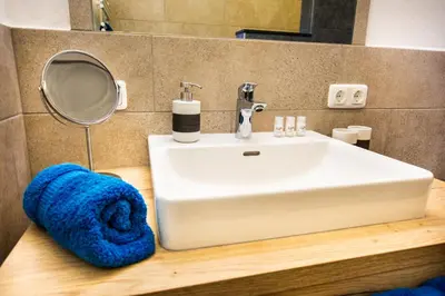 Ein Badezimmer in der Unterkunft Appartement Elisabeth