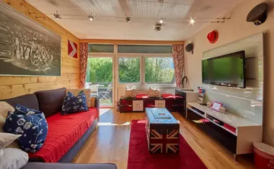 TV/Unterhaltungsangebot in der Unterkunft Appartement Bellevue Top 65
