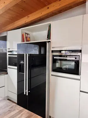 Küche/Küchenzeile in der Unterkunft Penthouse Sonnenplatzl