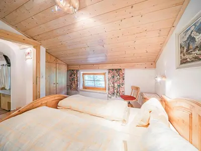 Ein Bett oder Betten in einem Zimmer der Unterkunft Weberhof Top 3