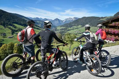 Radfahren an der Unterkunft Schlossbergblick oder in der Nähe