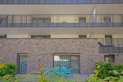 Ein Balkon oder eine Terrasse in der Unterkunft REMIND Apartements Brixental