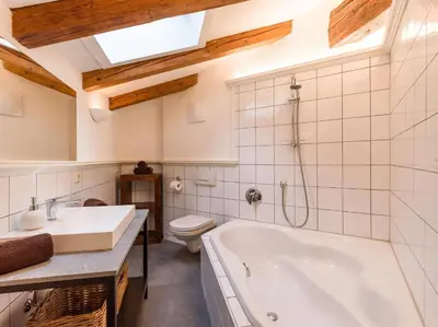 Ein Badezimmer in der Unterkunft Ferienwohnungen Egger