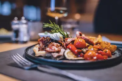 Essen im Hotel oder in der Nähe