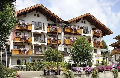 Das Gebäude in dem sich das Hotel befindet