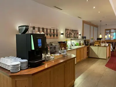 Kaffee-/Teezubehör in der Unterkunft Hotel Feldwebel