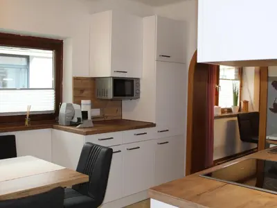 Küche/Küchenzeile in der Unterkunft Ferienhaus Rieder