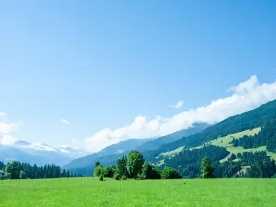 Naturlandschaft in der Nähe der Ferienwohnung