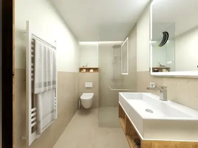 Ein Badezimmer in der Unterkunft Hotel Garni Zimmermann
