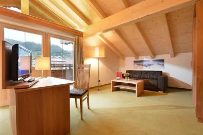 TV/Unterhaltungsangebot in der Unterkunft Hotel Reitlwirt