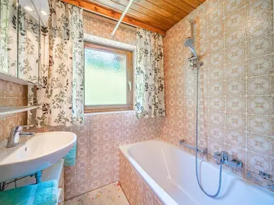 Ein Badezimmer in der Unterkunft Chalet Josef