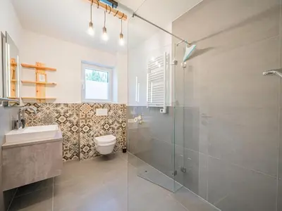 Ein Badezimmer in der Unterkunft Tirola Bude Schorsch Top 2