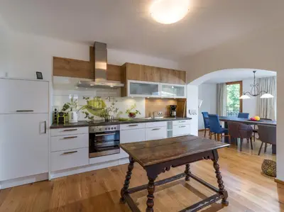 Küche/Küchenzeile in der Unterkunft Villa Grete, St. Johann in Tirol