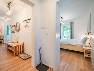 Ein Bett oder Betten in einem Zimmer der Unterkunft Tirola Bude Resi Schorsch Top 1-2