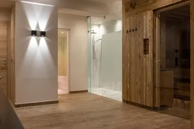 Ein Badezimmer in der Unterkunft Sport Apart