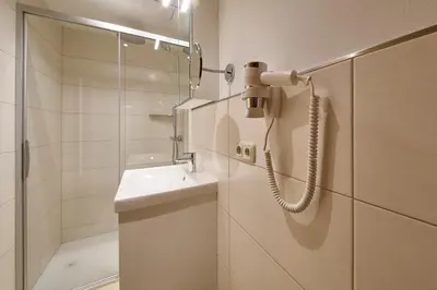 Ein Badezimmer in der Unterkunft Appartements Bernhofer