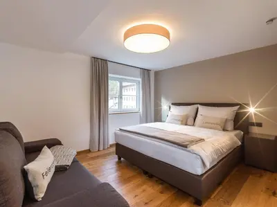Ein Bett oder Betten in einem Zimmer der Unterkunft Haus Prem