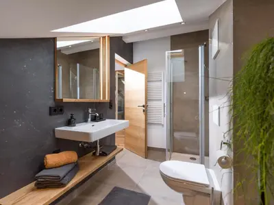 Ein Badezimmer in der Unterkunft Haus Prem