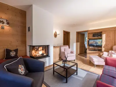 TV/Unterhaltungsangebot in der Unterkunft Landhaus Kitzhorn Appartement Hahnenkamm - by NV-Appartements