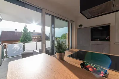 TV/Unterhaltungsangebot in der Unterkunft Alpen-Lounge Apartment 17