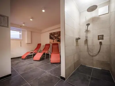 Ein Badezimmer in der Unterkunft Lodge Amanda