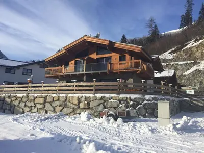Naturlandschaft in der Nähe des Chalets