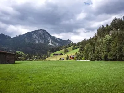 Naturlandschaft in der Nähe des Chalets
