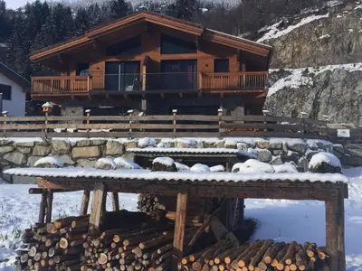 Naturlandschaft in der Nähe des Chalets