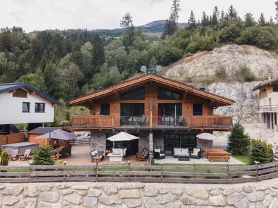 Naturlandschaft in der Nähe des Chalets